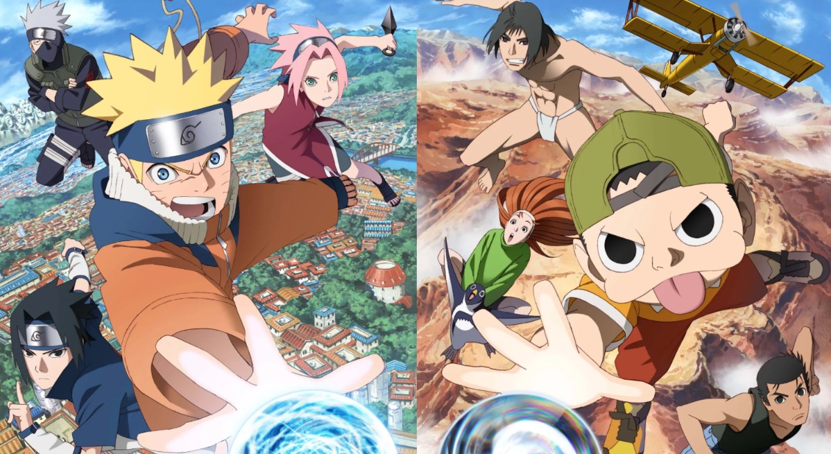 Naruto x Ninku Four oficial promotional key visual
